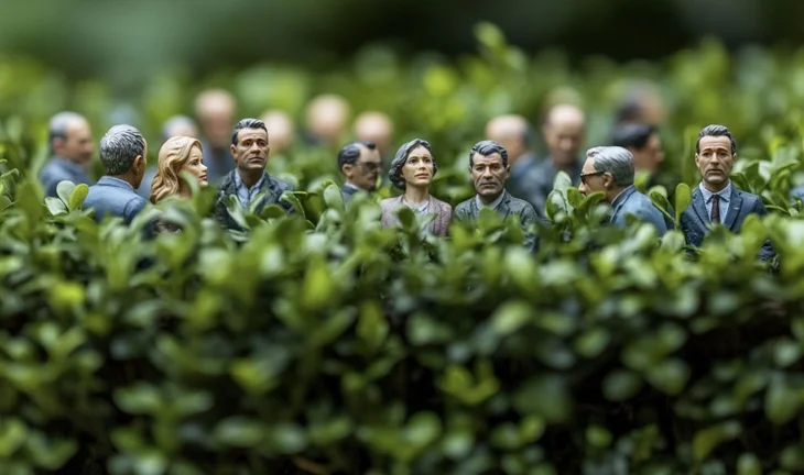 hedge fund managers in a bush 
