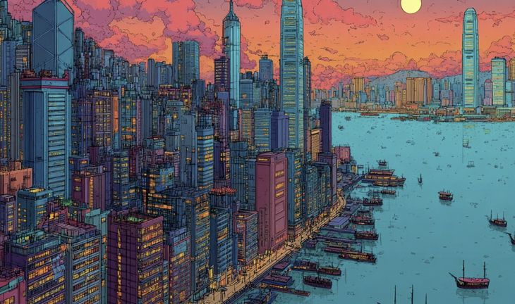 Hong Kong Cartoon 